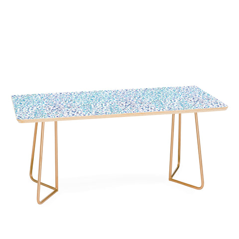 Ninola Design Snow dots blue Coffee Table
