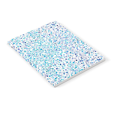 Ninola Design Snow dots blue Notebook