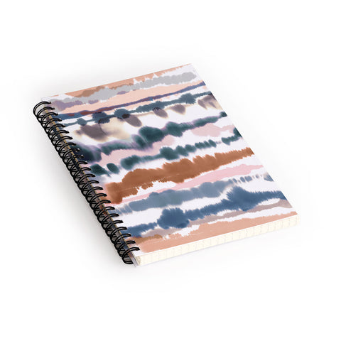 Ninola Design Soft desert dunes Blue Spiral Notebook