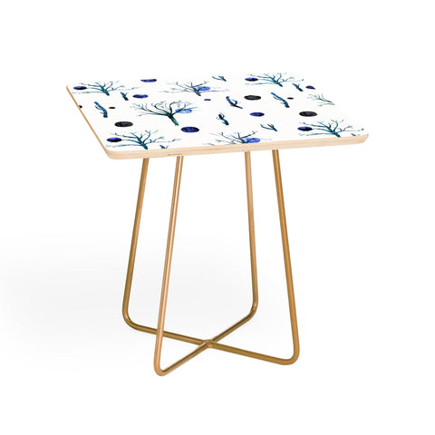 Ninola Design Trees branches Blue Side Table