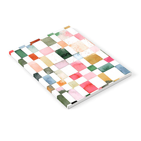 Ninola Design Watercolor checker Yuletide Notebook