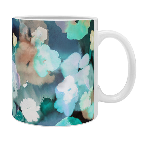 Ninola Design Watery coastal flowers Coffee Mug