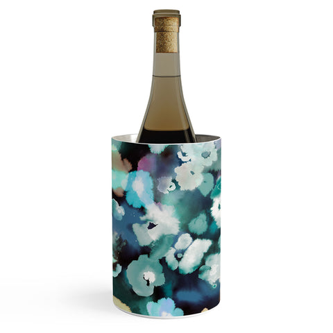Ninola Design Watery coastal flowers Wine Chiller