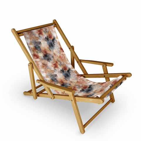 Ninola Design Western dunes abstract watercolor Sling Chair