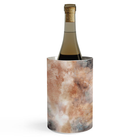 Ninola Design Western dunes abstract watercolor Wine Chiller