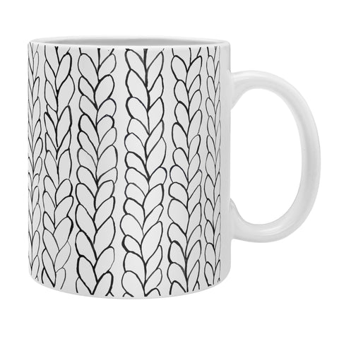 Ninola Design Wool Braids Drawing Coffee Mug