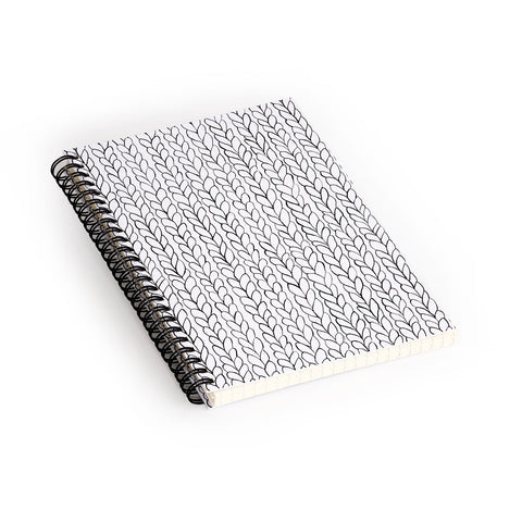 Ninola Design Wool Braids Drawing Spiral Notebook