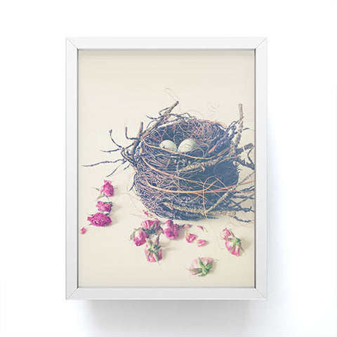 Olivia St Claire Bird Nest Framed Mini Art Print