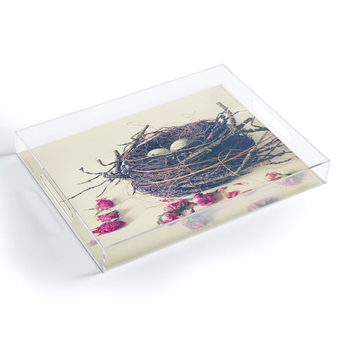 Olivia St Claire Bird Nest Acrylic Tray