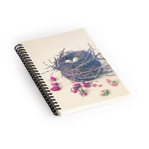 Olivia St Claire Bird Nest Spiral Notebook