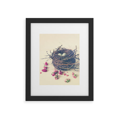 Olivia St Claire Bird Nest Framed Art Print