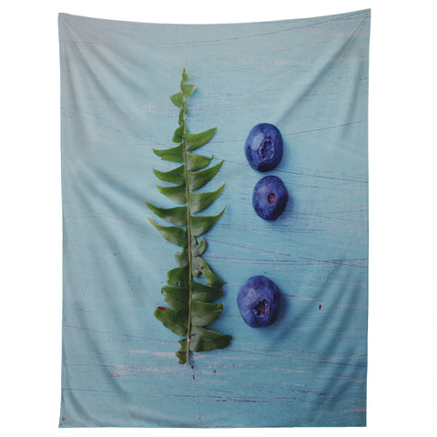 Olivia St Claire Blueberries and Fern Tapestry