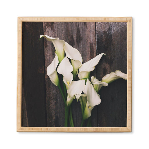 Olivia St Claire Calla Lilies Framed Wall Art