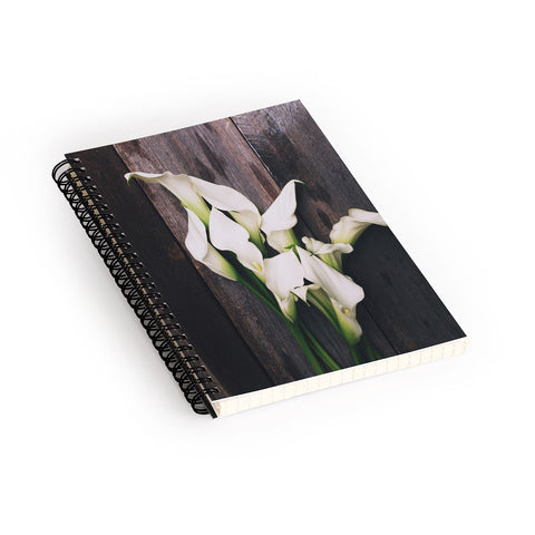 Olivia St Claire Calla Lilies Spiral Notebook