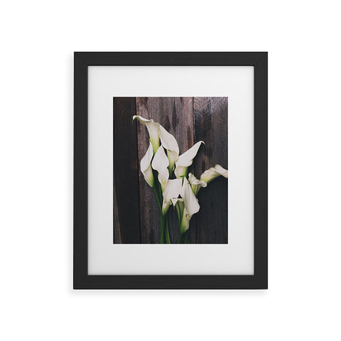 Olivia St Claire Calla Lilies Framed Art Print