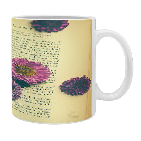 Olivia St Claire Flowers on a Page Coffee Mug