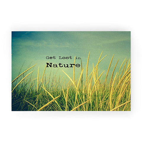Olivia St Claire Get Lost in Nature Welcome Mat