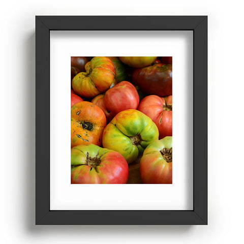 Olivia St Claire Heirloom Tomatoes Recessed Framing Rectangle