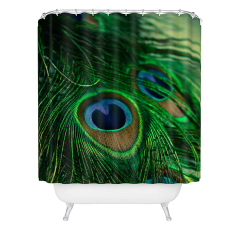 Olivia St Claire Iridescent Shower Curtain