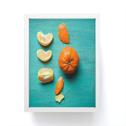 Olivia St Claire Orange Wedges Framed Mini Art Print