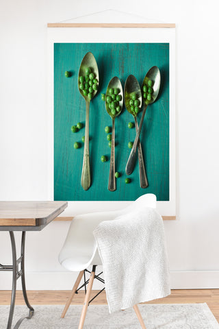 Olivia St Claire Peas Please Art Print And Hanger