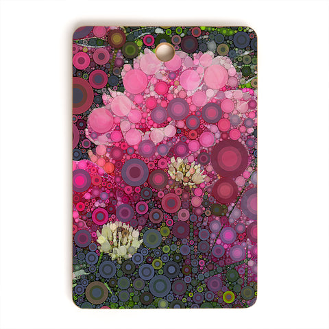 Olivia St Claire Peony and Clover Cutting Board Rectangle
