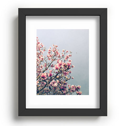 Olivia St Claire Pink Magnolia Recessed Framing Rectangle