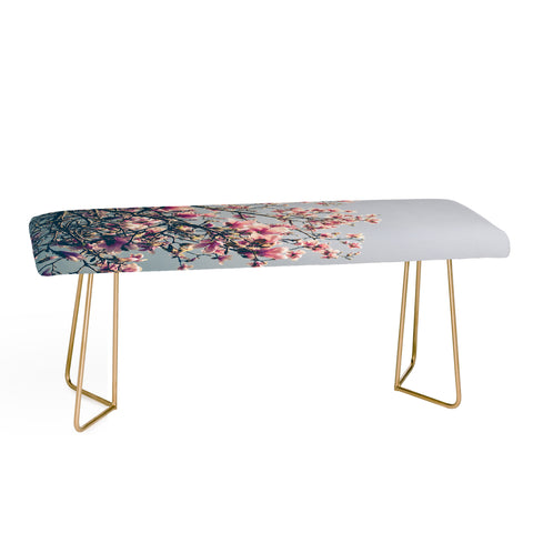 Olivia St Claire Pink Magnolia Bench