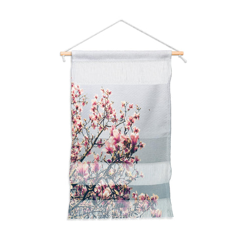 Olivia St Claire Pink Magnolia Wall Hanging Portrait