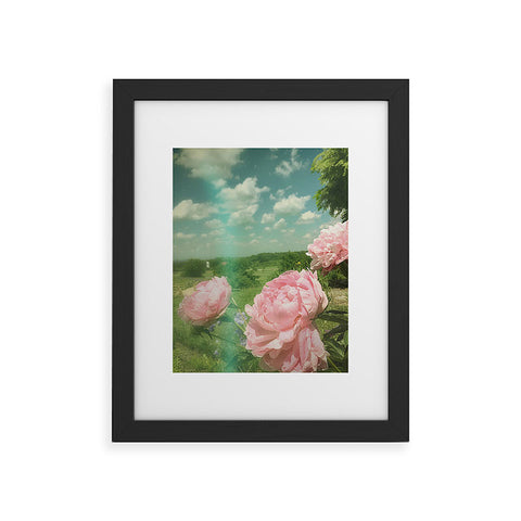 Olivia St Claire Pink Peony Framed Art Print