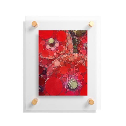 Olivia St Claire Red Poppy Abstract Floating Acrylic Print