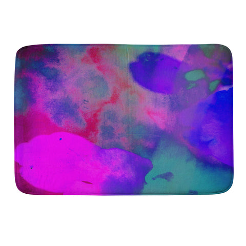 Olivia St Claire She Always Colored Outside the Lines Memory Foam Bath Mat