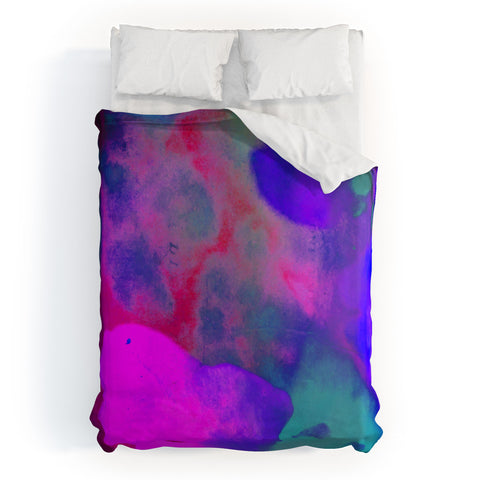 Olivia St Claire She Always Colored Outside the Lines Duvet Cover