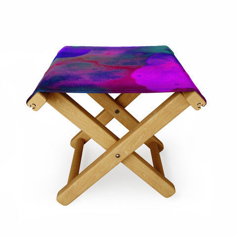 Olivia St Claire She Always Colored Outside the Lines Folding Stool