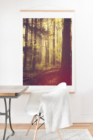 Olivia St Claire She Experienced Heaven on Earth Among the Trees Art Print And Hanger