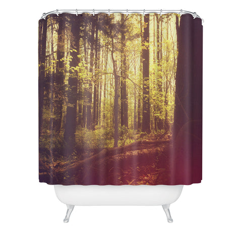 Olivia St Claire She Experienced Heaven on Earth Among the Trees Shower Curtain