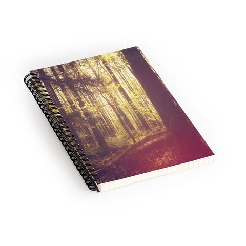Olivia St Claire She Experienced Heaven on Earth Among the Trees Spiral Notebook