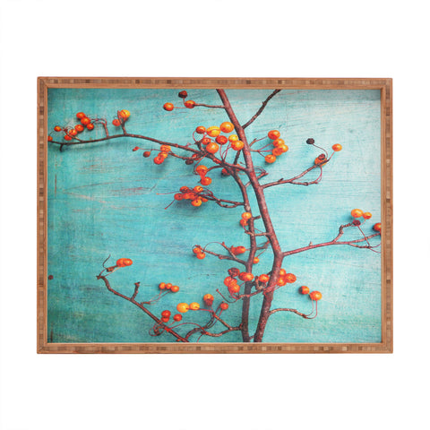 Olivia St Claire She Hung Her Dreams On Branches Rectangular Tray
