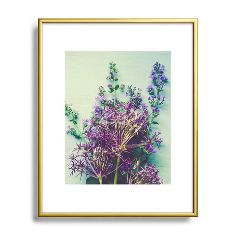 Olivia St Claire Spring Bouquet Metal Framed Art Print