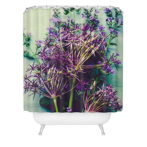 Olivia St Claire Spring Bouquet Shower Curtain