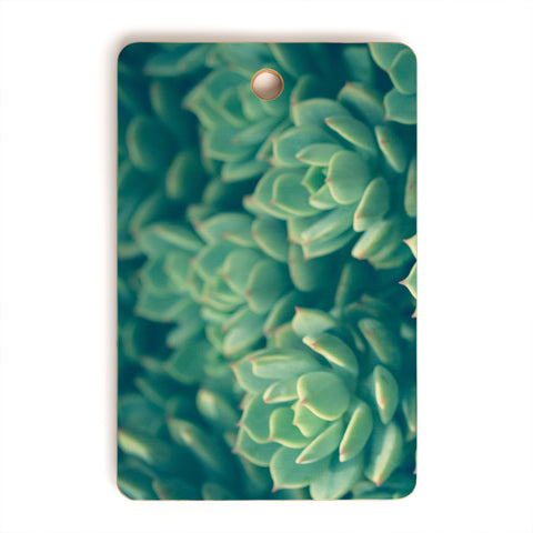 Olivia St Claire Succulents Cutting Board Rectangle