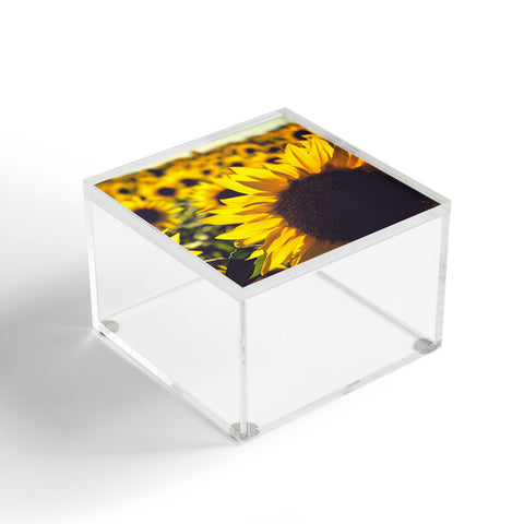 Olivia St Claire Summer Sunflower Love Acrylic Box