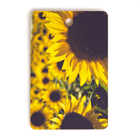 Olivia St Claire Summer Sunflower Love Cutting Board Rectangle