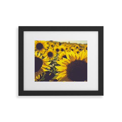 Olivia St Claire Summer Sunflower Love Framed Art Print