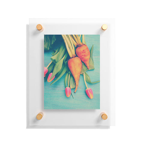 Olivia St Claire The Beat Goes On Yellow Floating Acrylic Print