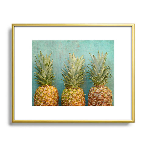 Olivia St Claire Tropical Metal Framed Art Print