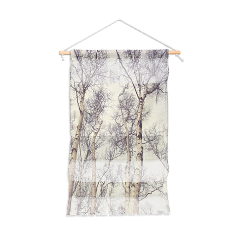 Olivia St Claire Winter Birch Trees Wall Hanging Portrait