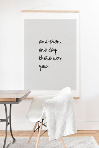 Orara Studio And Then One Day Couples Quote Art Print And Hanger
