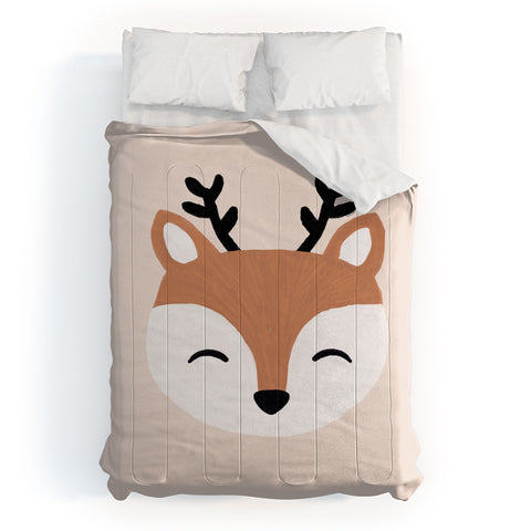 Orara Studio Blush Deer Comforter