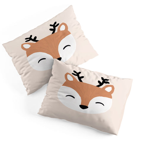 Orara Studio Blush Deer Pillow Shams